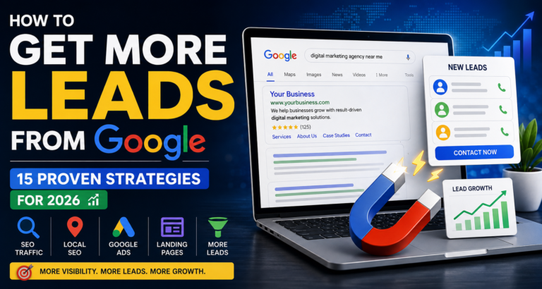 How to Get More Leads From Google 15 Strategies for 2026