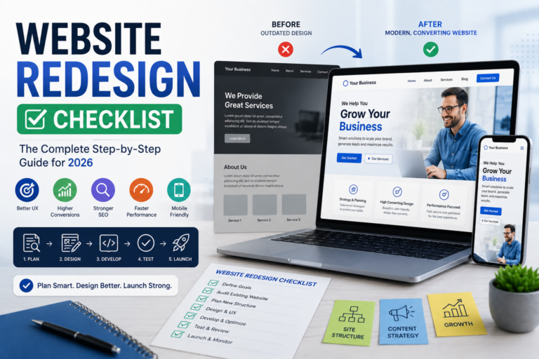 Website Redesign Checklist: The Complete Step-by-Step Guide for 2026
