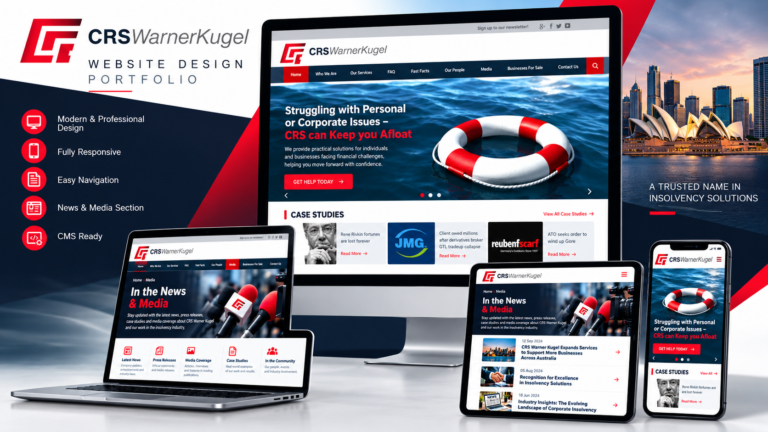 CRS Warner Kugel – Corporate Website Development using WordPress Avada theme